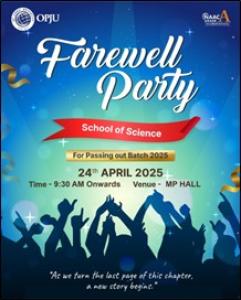 Farewell to Class of 2025